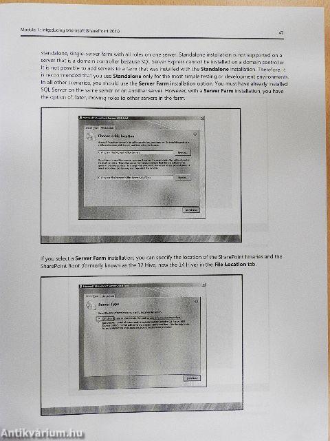 Configuring and Managing Microsoft SharePoint 2010 1-2.