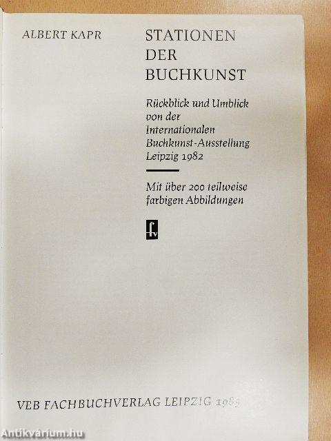 Stationen der Buchkunst