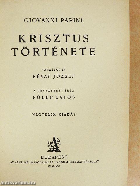 Krisztus története