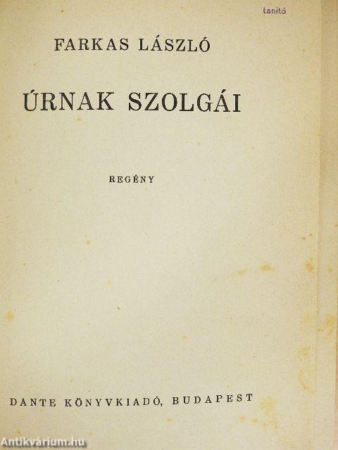 Úrnak szolgái