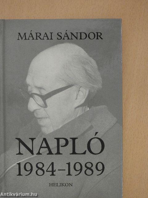 Napló 1984-1989