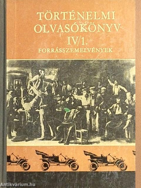 Történelmi olvasókönyv IV/1.