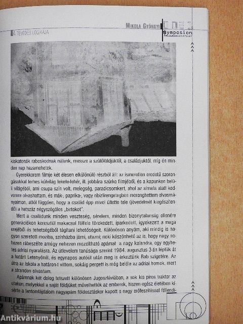 Symposion 2001. Tavasz