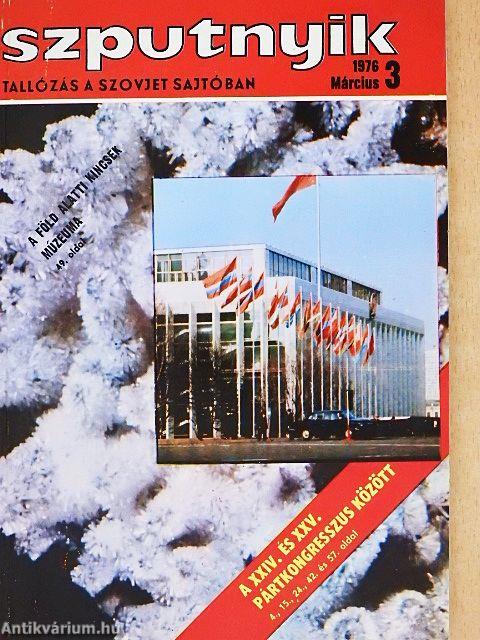 Szputnyik 1976. március