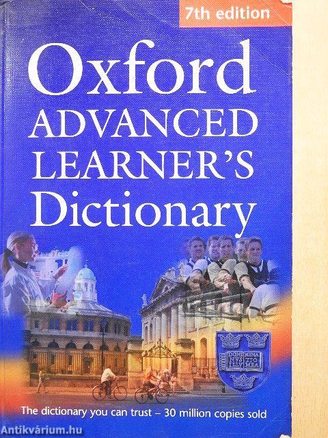 Oxford Advanced Learner's Dictionary