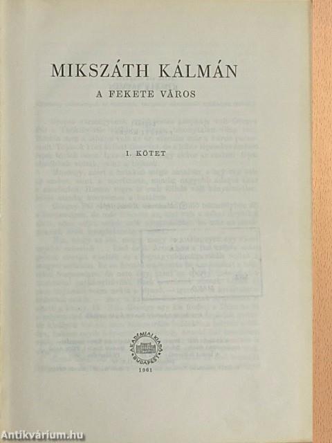 A fekete város I-II.