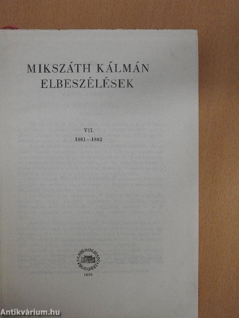 Elbeszélések VII.