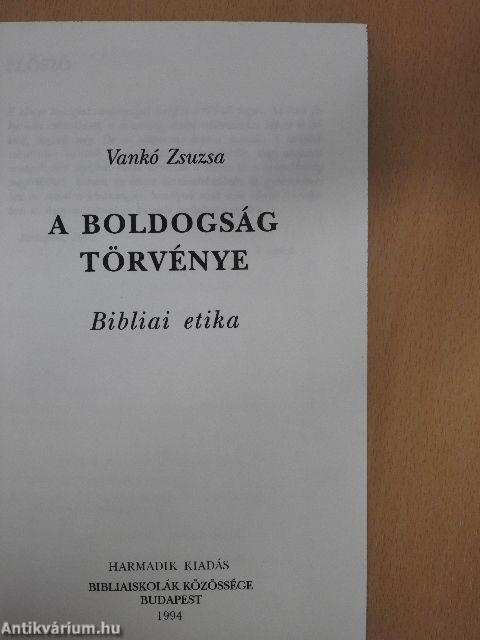 A boldogság törvénye