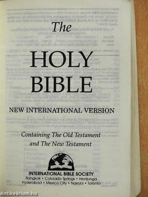 The Holy Bible