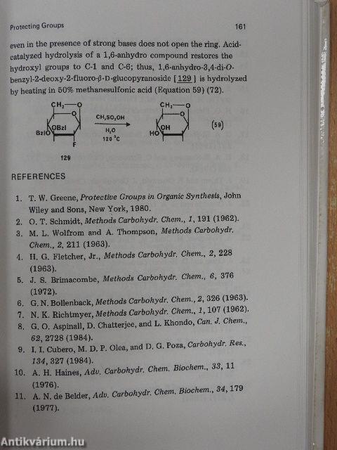 Modern Carbohydrate Chemistry