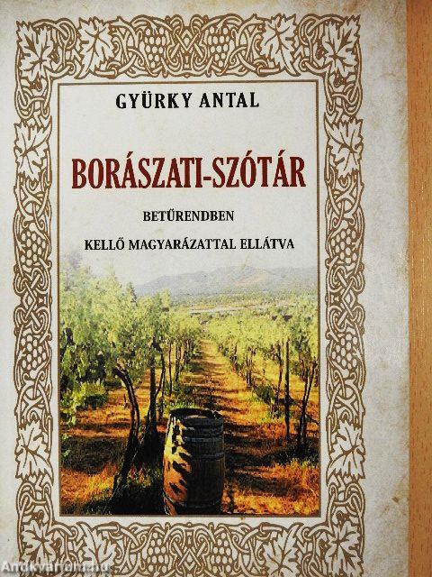 Borászati-szótár