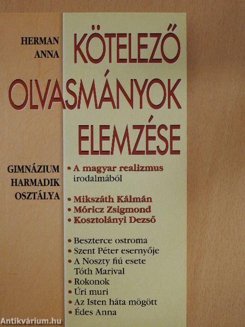 Kötelező olvasmányok elemzése 5.