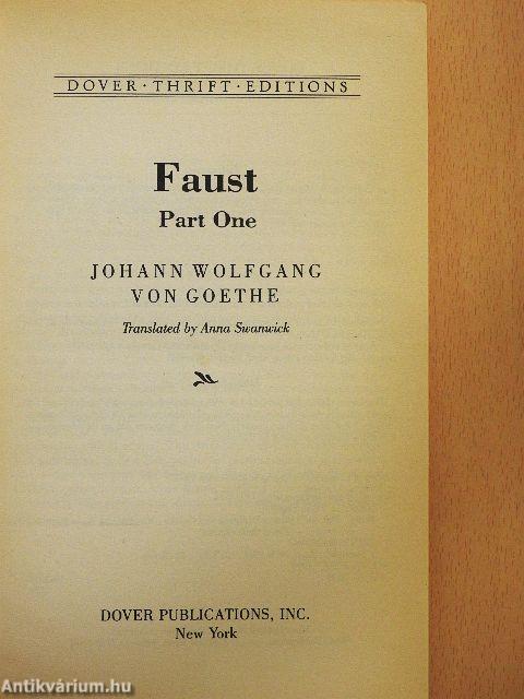 Faust I.