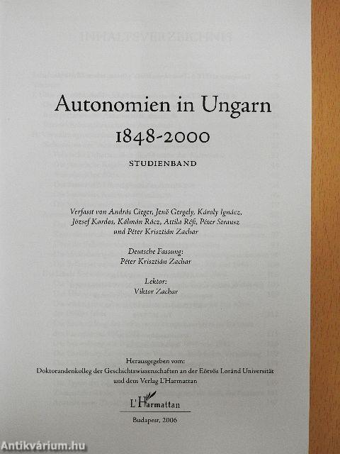 Autonomien in Ungarn