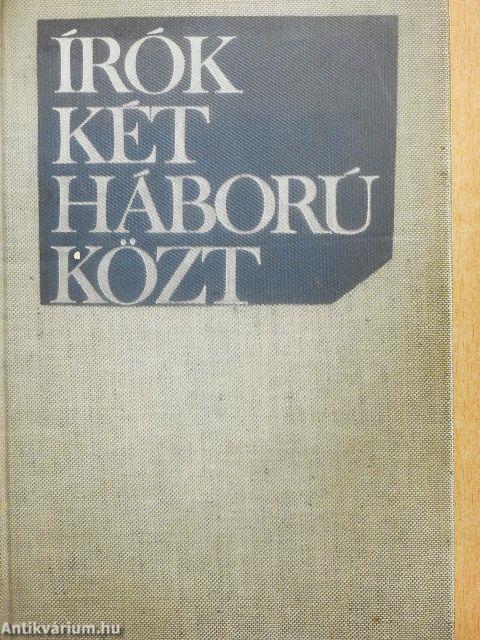 Írók két háború közt