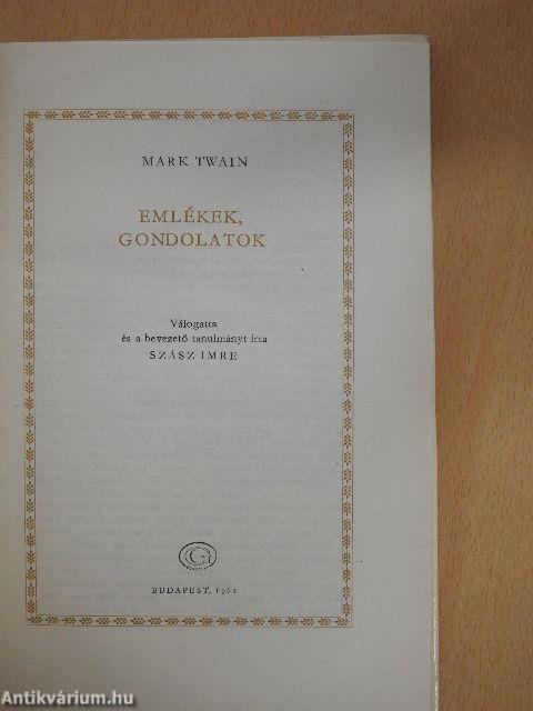 Emlékek, gondolatok