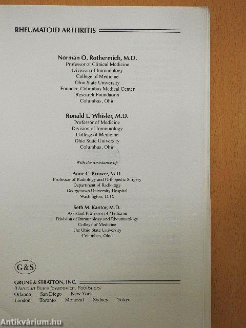 Rheumatoid Arthritis