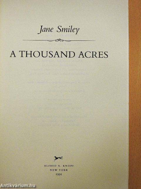 A Thousand Acres