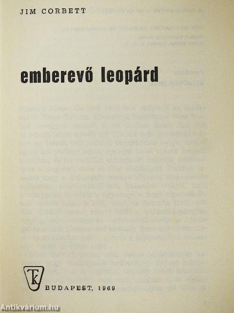Emberevő leopárd