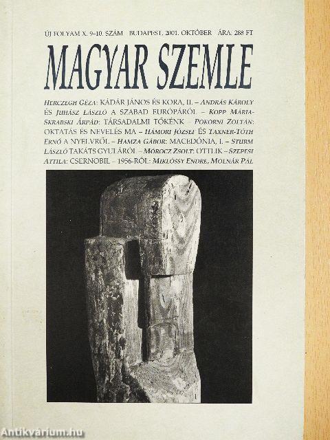 Magyar Szemle 2001. október