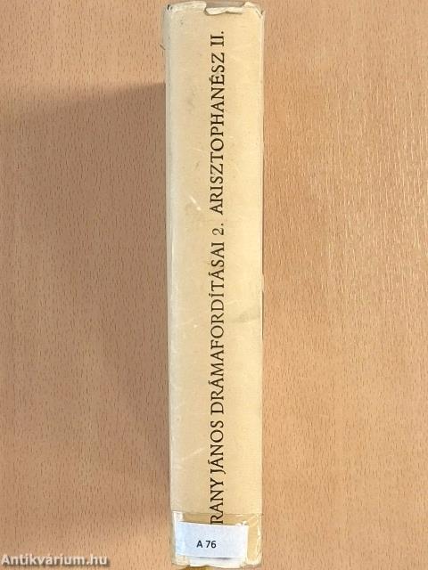 Arany János drámafordításai II.