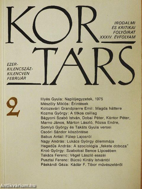 Kortárs 1990. február