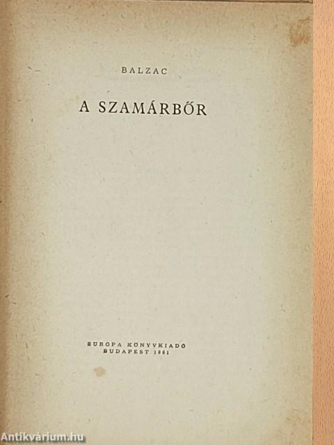 A szamárbőr
