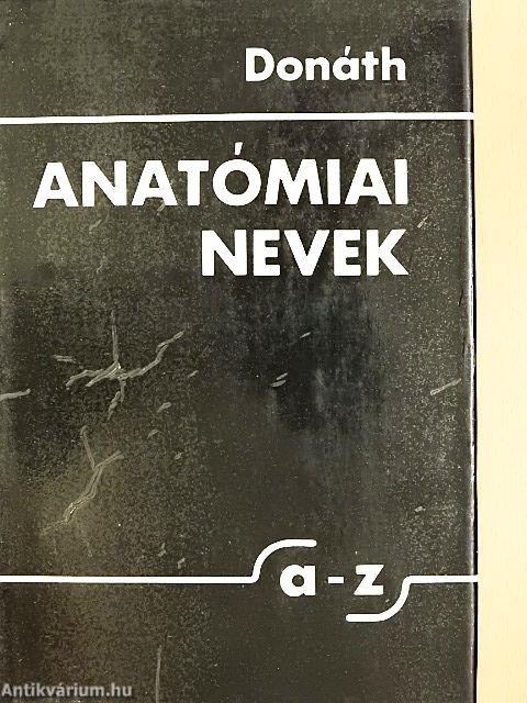 Anatómiai nevek A-Z-ig