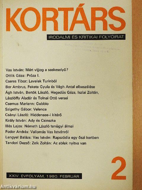 Kortárs 1980. február