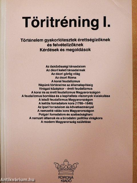 Töritréning I.
