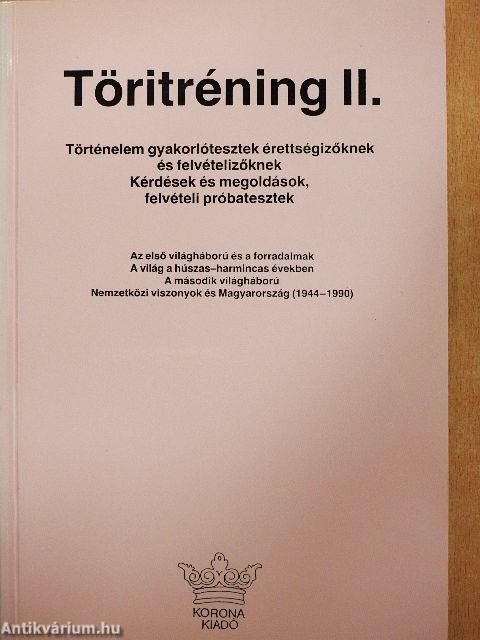 Töritréning II.