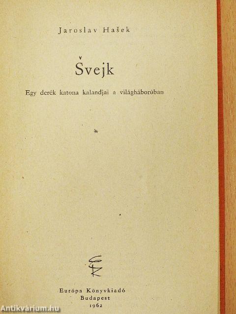 Svejk I-II.