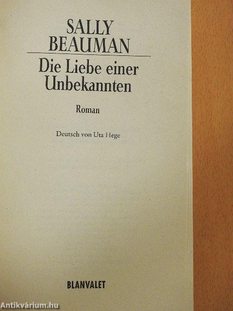 Die Liebe einer Unbekannten