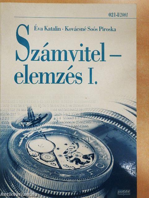 Számvitelelemzés I.