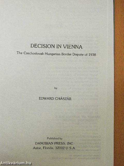 Decision in Vienna