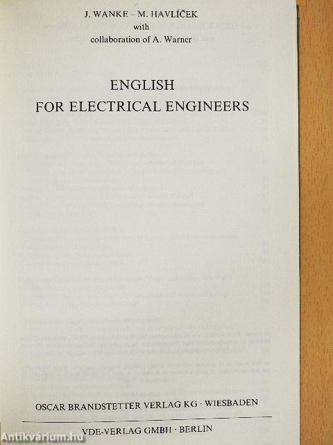 English for Electrical Engineers