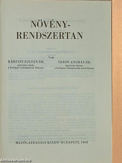 Kertészeti növénytan II.