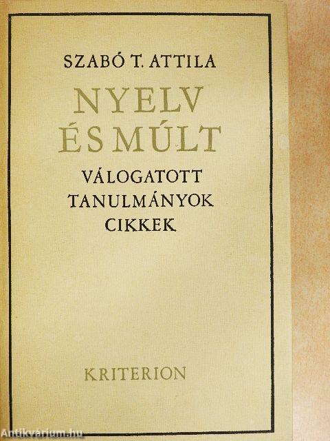 Nyelv és múlt