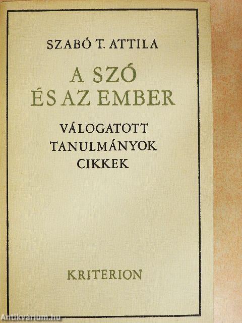A szó és az ember
