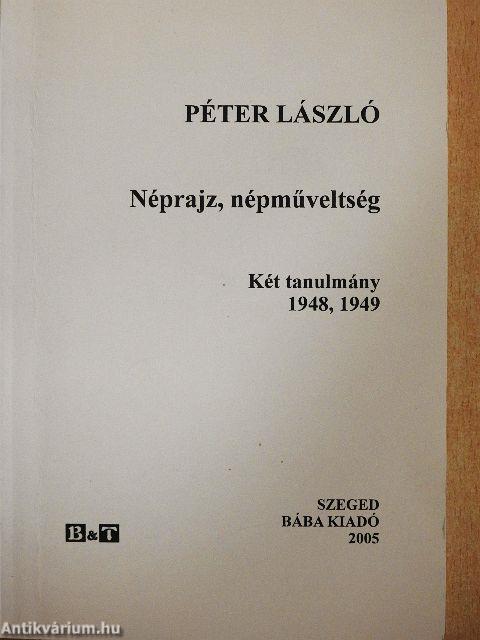 Néprajz, népműveltség