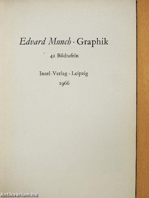 Edvard Munch: Graphik