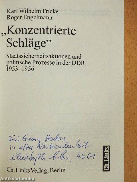 "Konzentrierte Schläge"