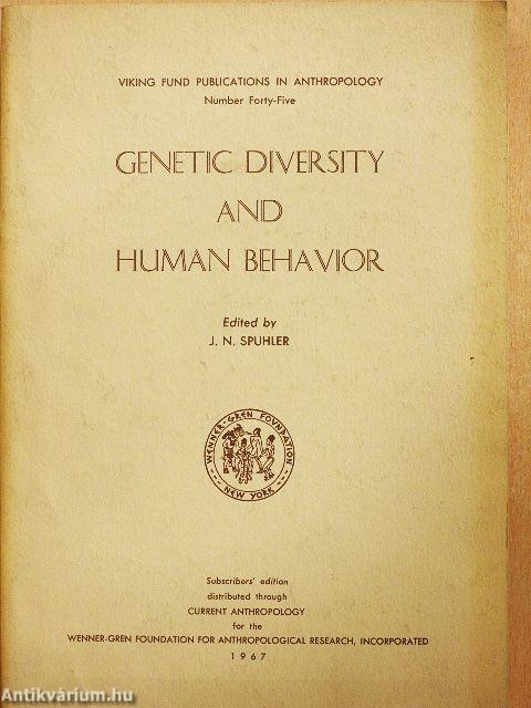 Genetic Diversity and Human Behavior