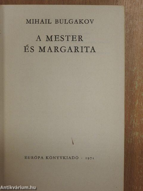 A Mester és Margarita