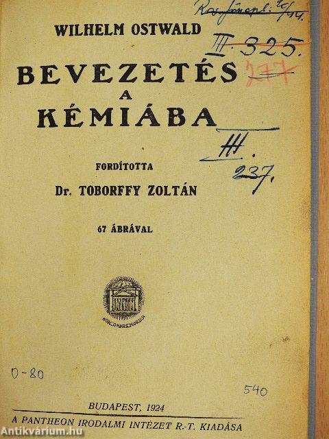 Bevezetés a kémiába
