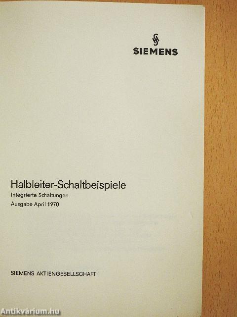 Halbleiter-Schaltbeispiele 1970