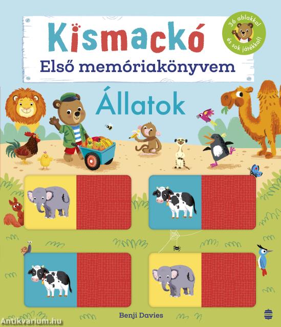 Kismackó: Első memóriakönyvem - Állatok