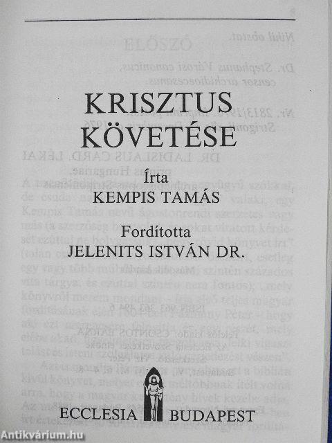 Krisztus követése