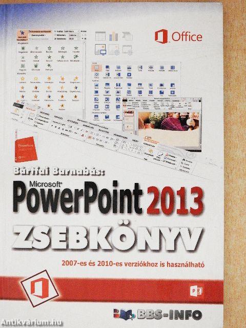 Microsoft PowerPoint 2013 zsebkönyv