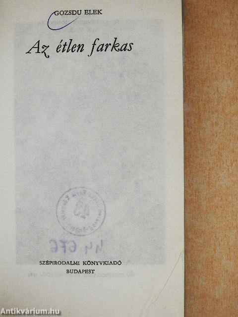 Az étlen farkas